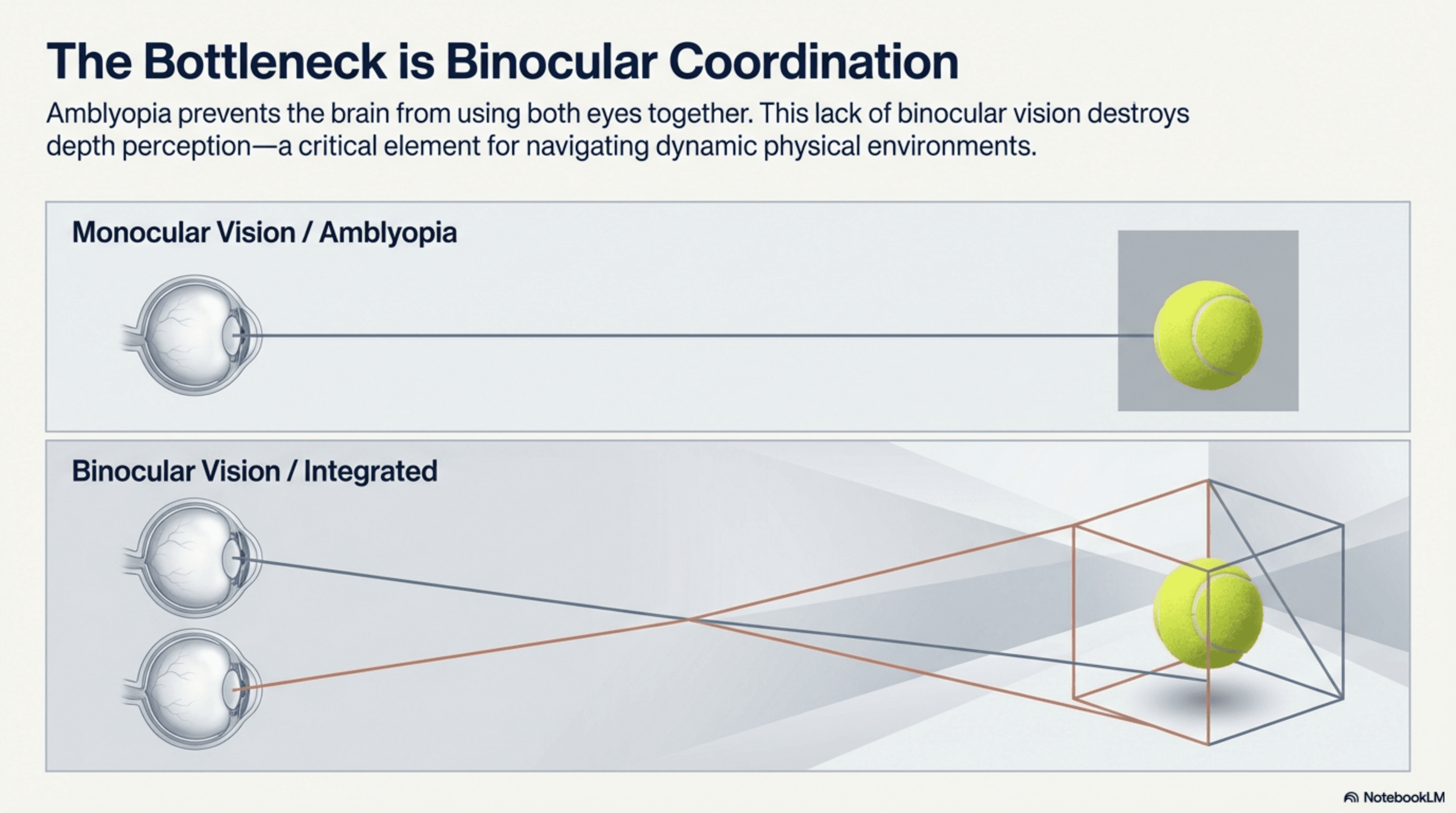Binocular coordination
